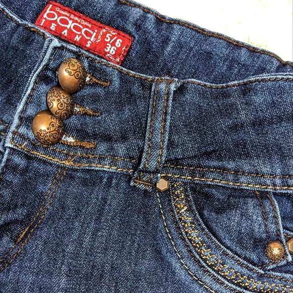 Bacci low rise skinny jeans, size 5/6 - Picture 4 of 7